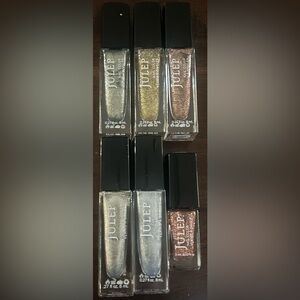 6 Julep Vegan Nail Polish Glitter Shimmer Shawn Agatha Andrea Meiko Jolene Addi